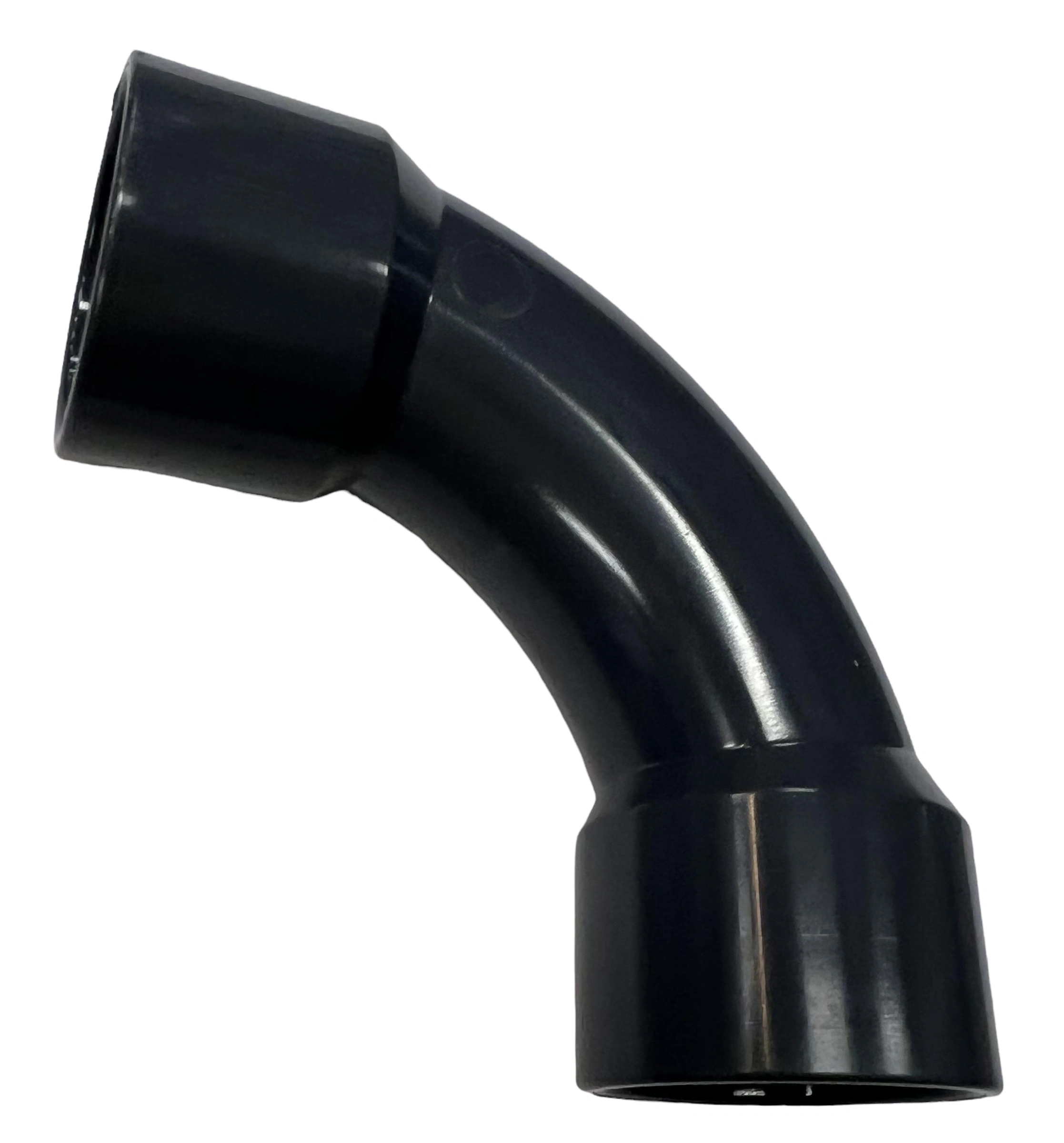PVC blød vinkel 90 grader 75 mm.
